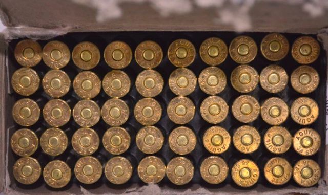 Centenares de cartuchos en posesión de Moisés cartuchos ddd