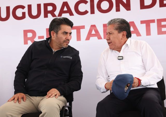 En el acto inaugural el titular de Conagua y el mandatario estatal conagua y gob