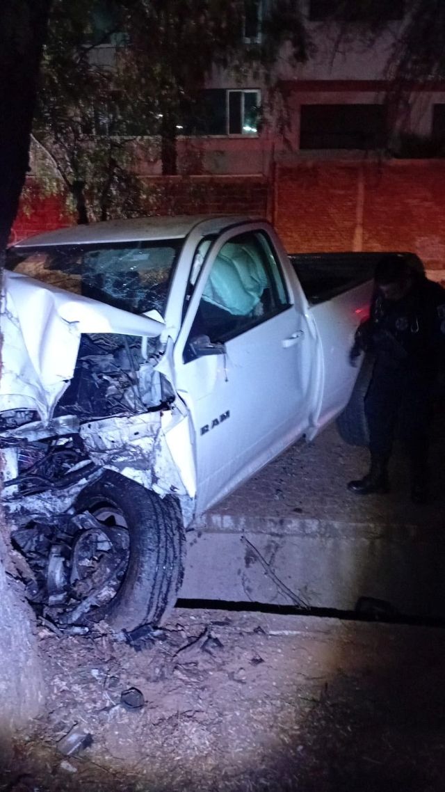 En el bulevar Zacatecas-Guadalupe conductor ebrio