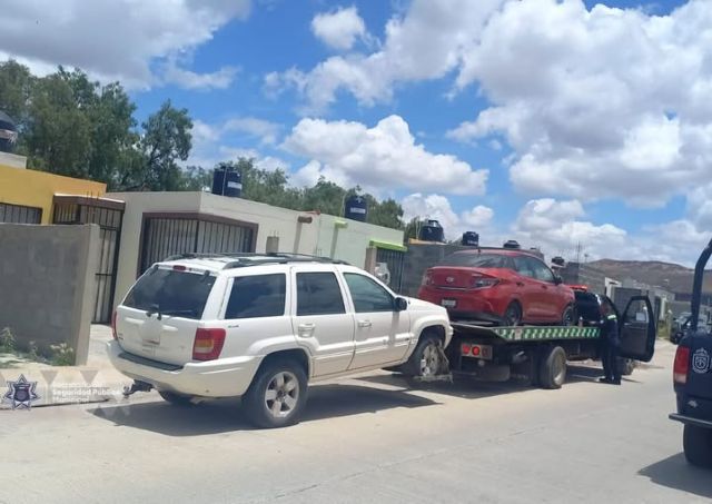 Los vehículos asegurados dos autos