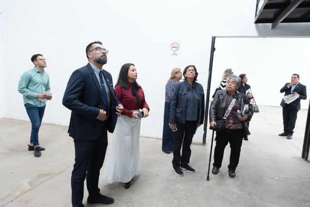 Hicieron un recorrido por el edificio que adquirió el Sindicato al ISSSTE el edificio