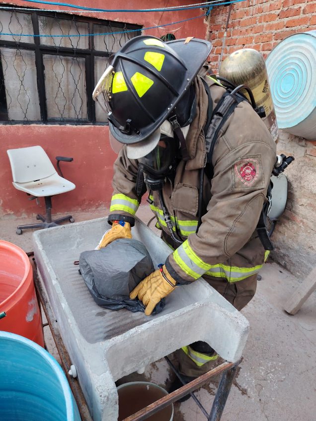 A resguardo / Fotos: PCE intox