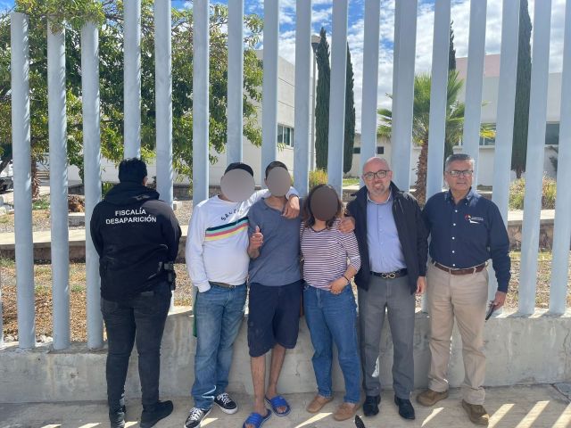 Autoridades entregan al joven a su familia en zona limítrofe de los estados de Zacatecas y Durango joven entregado