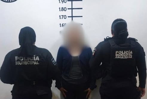 Las policías estatal y municipal aprehendieron a la implicada lamujerd