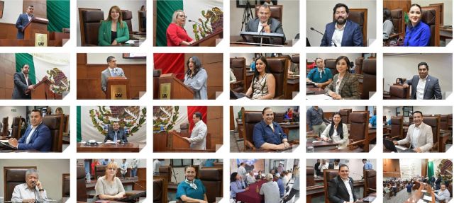 En la sesión de hoy del Poder Legislativo legisladores estatales