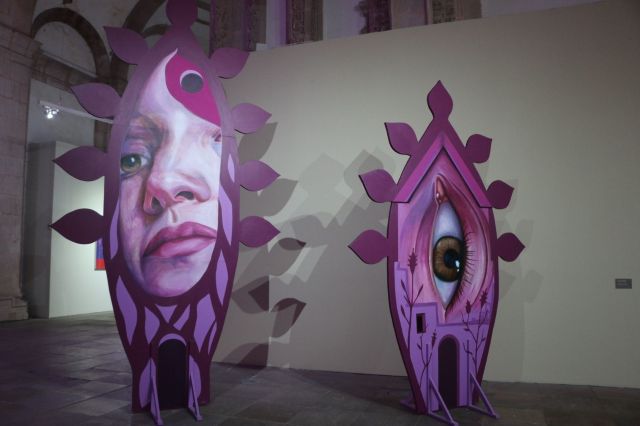 Obras de la artista por 25 años de trayectoria obras