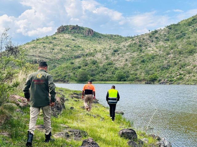 Personal de ambas instancias verifica el estado de los embalses principales de la entidad otramas