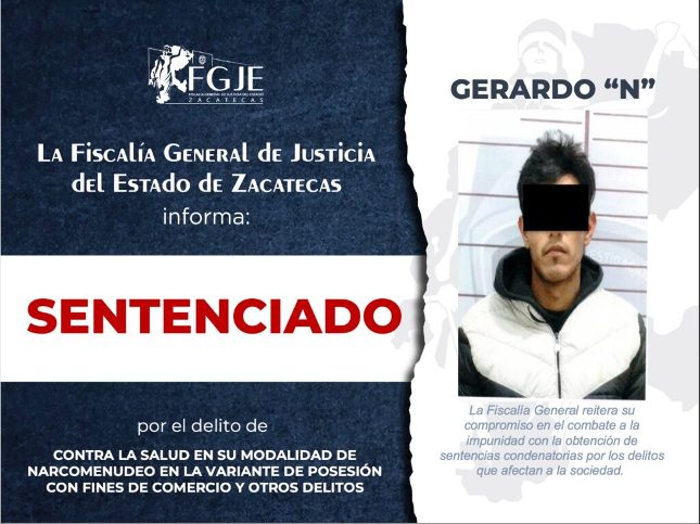 Foto emitida por la Fiscalía General sendo