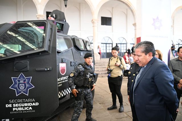 Entre los vehículos dotados se encuentra esta patrulla mejorada tanqueta copy