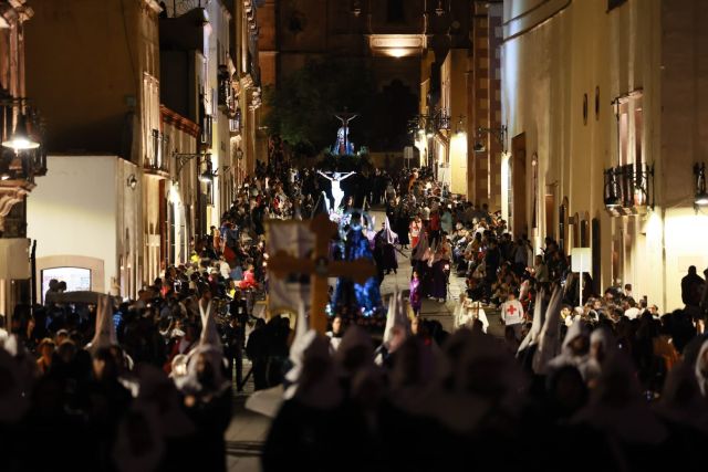 Procesión del Silencio Zacatecas 2025 viacrucis gob zac